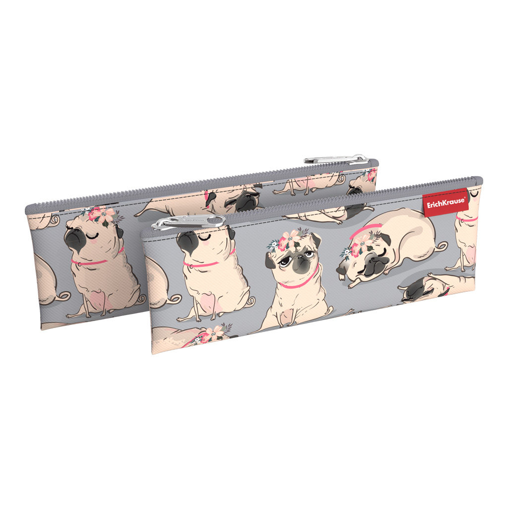 Пенал конверт ErichKrause® 220х90мм Chilling Dog