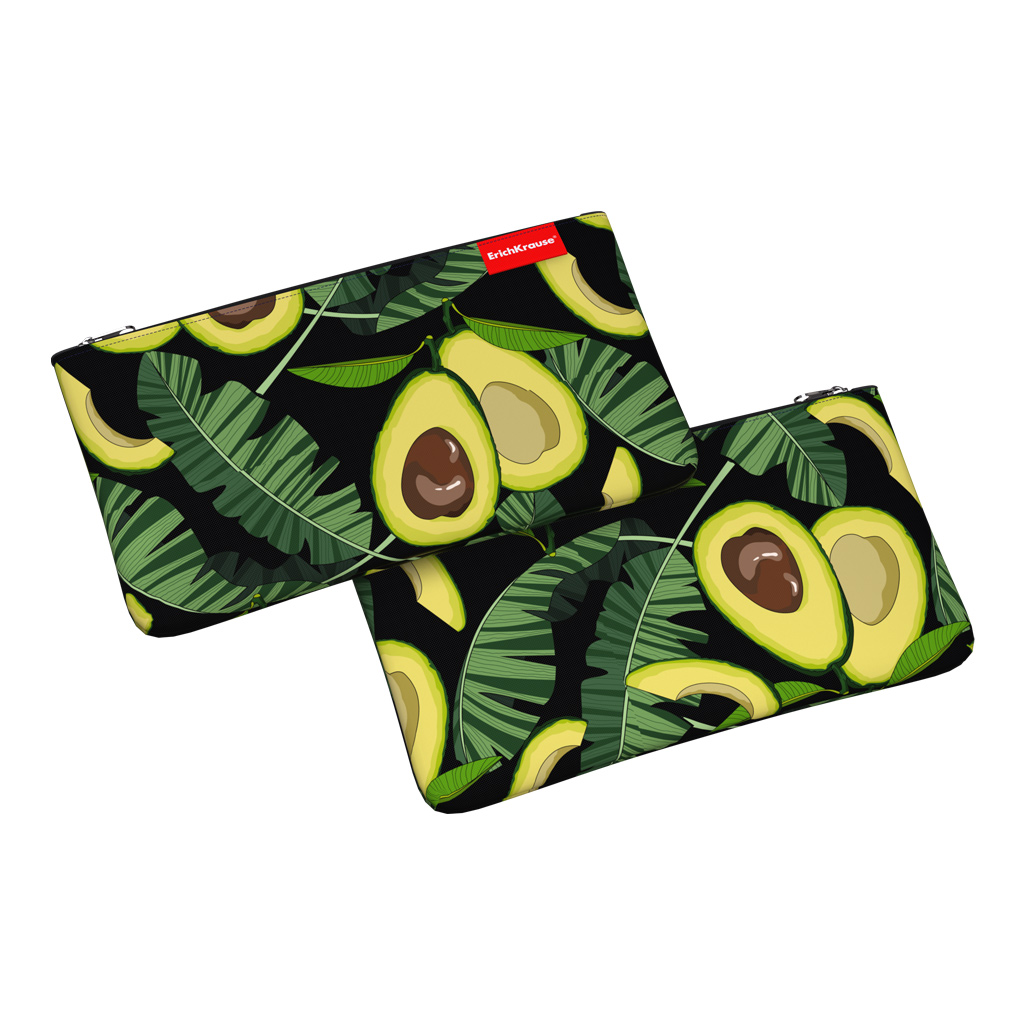 Пенал конверт ErichKrause Light 220x120мм Avocado Night