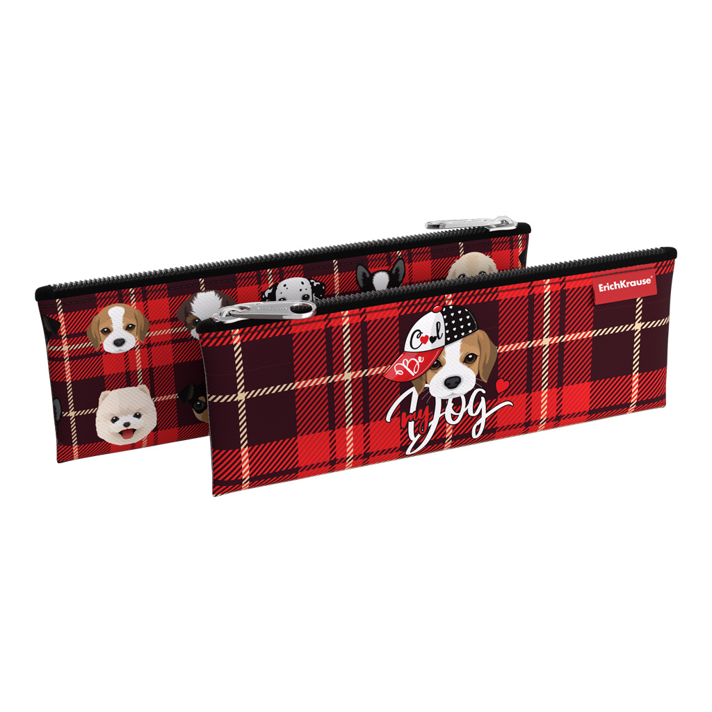 Пенал конверт ErichKrause® 220х90мм Cute Dog