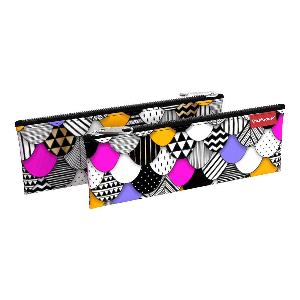 Пенал конверт ErichKrause® 220х90мм Color Squama