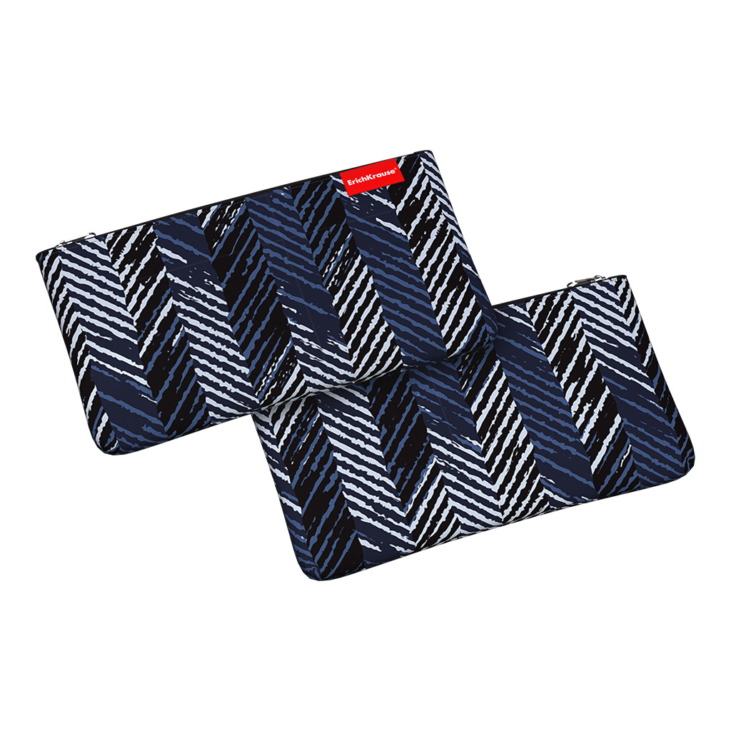 Пенал конверт ErichKrause® Light 220x120мм Herringbone