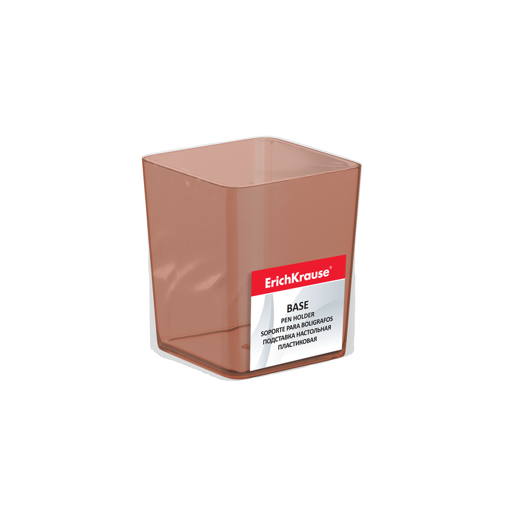 Подставка настольная пластиковая ErichKrause® Base, Neon, оранжевая