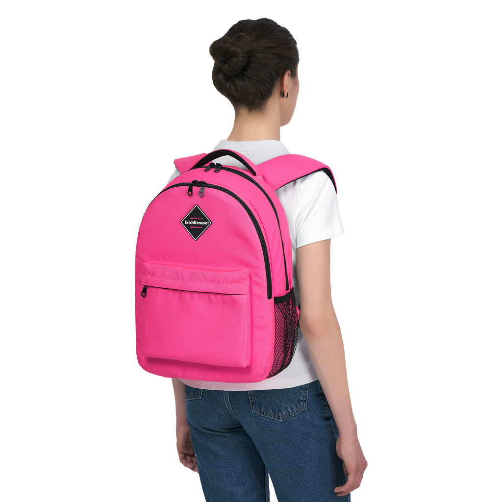 Рюкзак ErichKrause EasyLine® с двумя отделениями 20L Neon® Pink