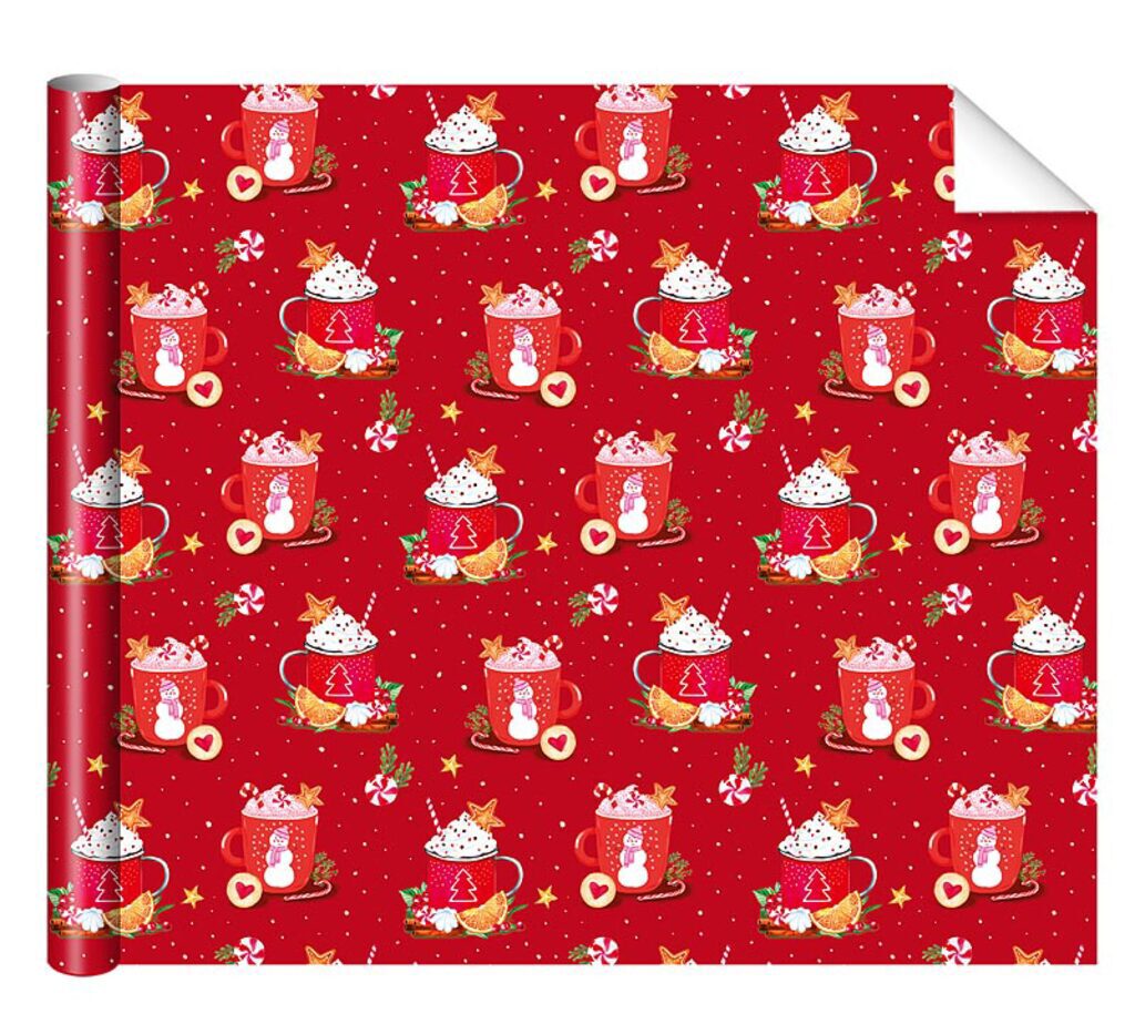 Бумага упаковочная 70*100см "Глёг"