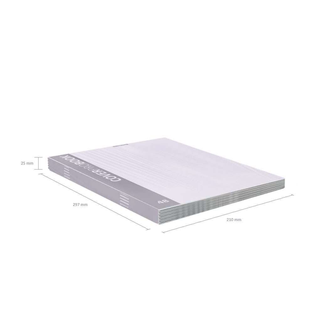 Тетрадь общая ученическая с пластиковой обложкой на скобе ErichKrause CoverProBook Pastel matt, сиреневый, А4, 48 листов, клетка