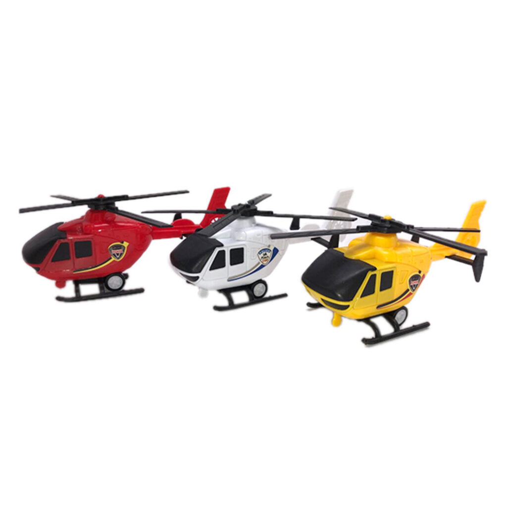 Вертолет инерционный 14см "Микс"
