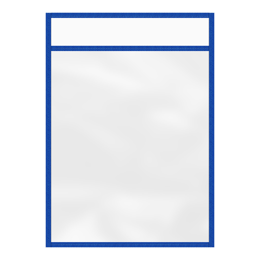 Папка "пиши-стирай" пластиковая ErichKrause А4, синяя (в пакете по 12 шт.)