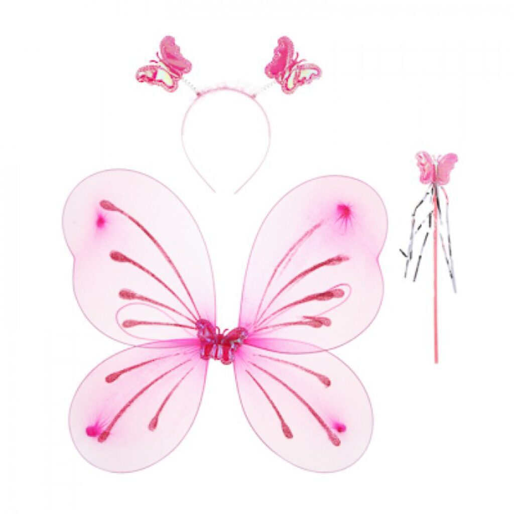 Карнавальный костюм "Бабочка" розовый