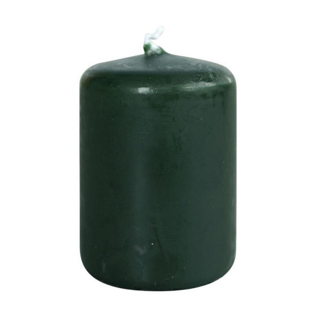 Свеча пеньковая 40*50мм темно-зеленая