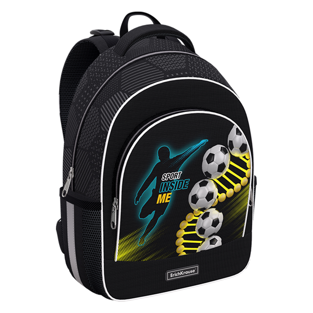 Ученический рюкзак с грудной перемычкой ErichKrause ErgoLine® 15L Sport DNA