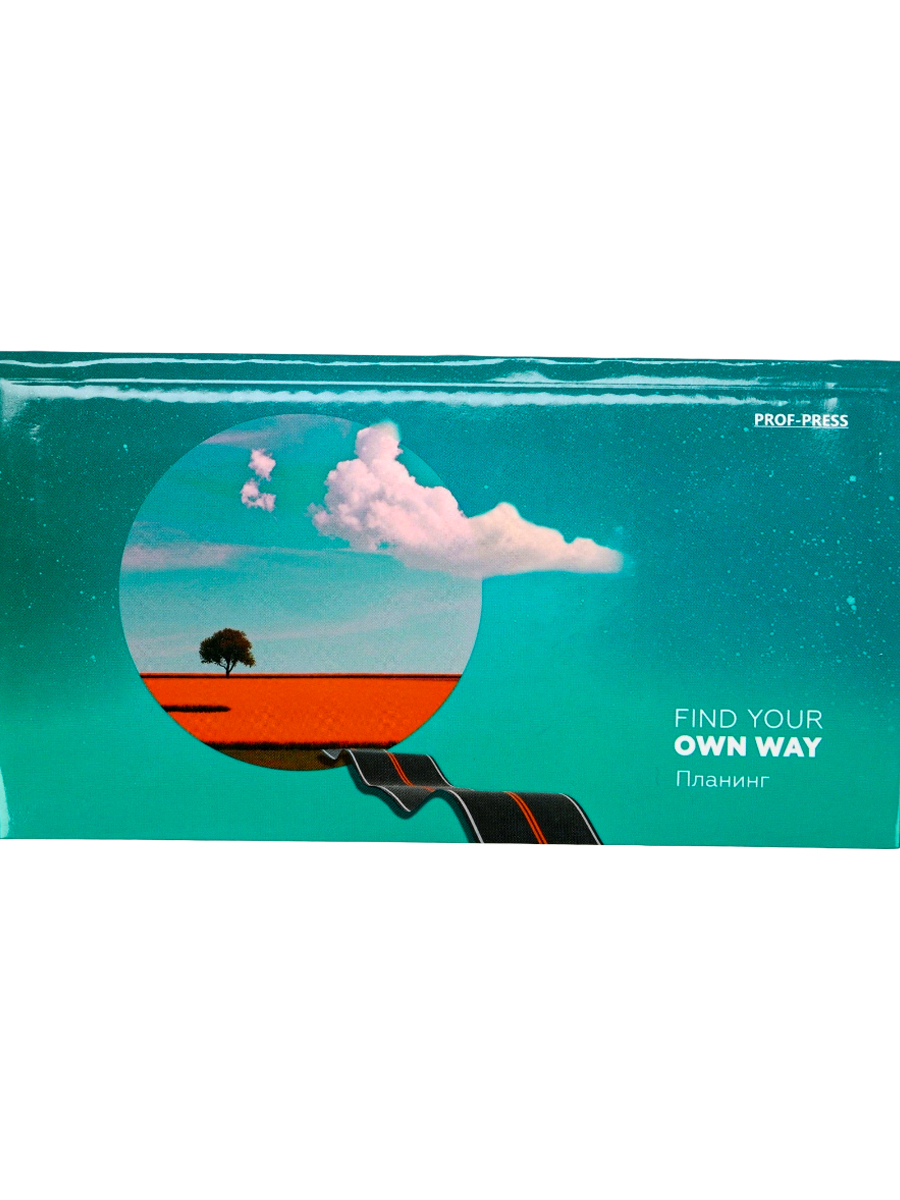 Планинг недат.  95*173мм  64л., интегр.пер. "Межпространственный путь"