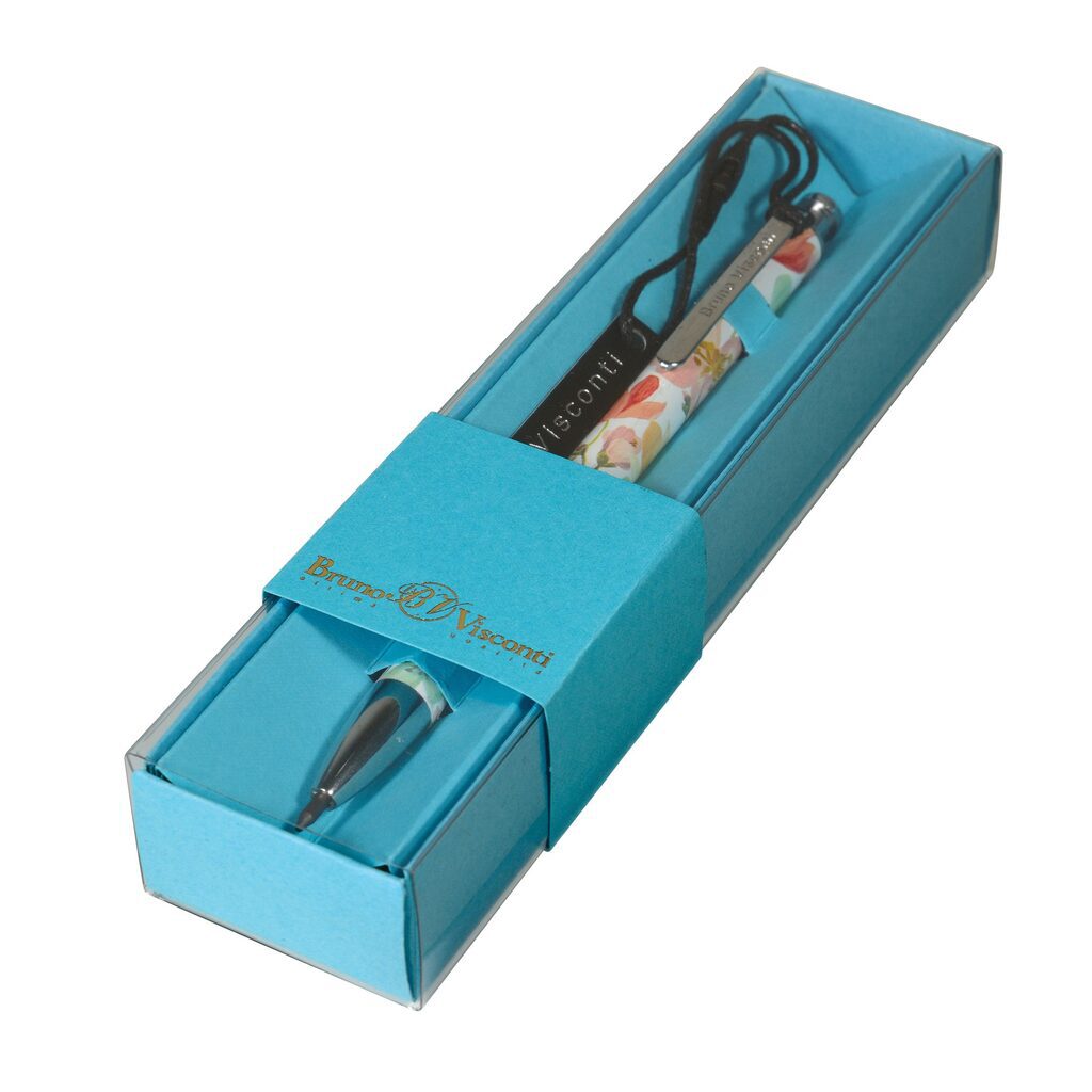 Механический карандаш в футляре "Dolce Vita. Весенний сад" шарик., 0,7мм, металл.