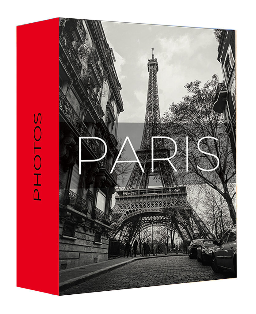 Фотоальбом 100 фото 10*15см Watercolor travel. Париж, пластик.стр.