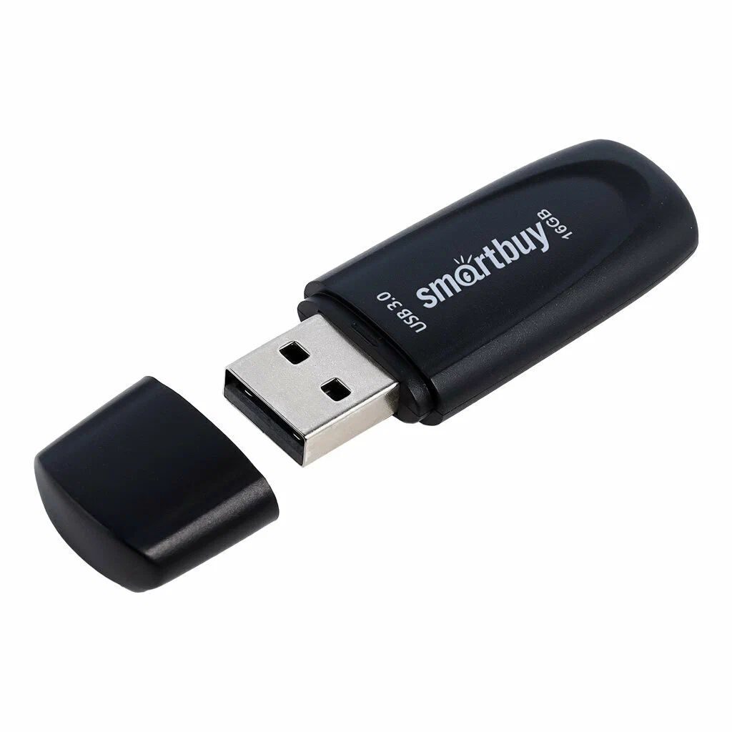 Флеш-драйв  16 GB USB 3.0/3.1 Smartbuy Scout Black