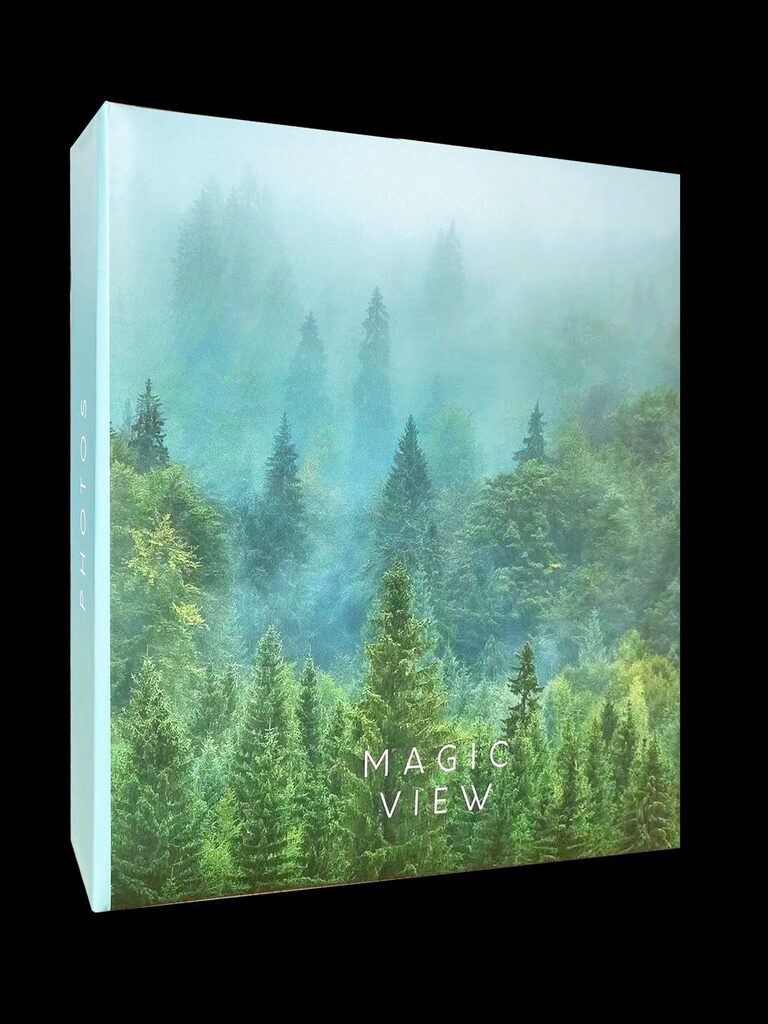 Фотоальбом 100 фото 10*15см Magic view. Туман, пластик.стр.