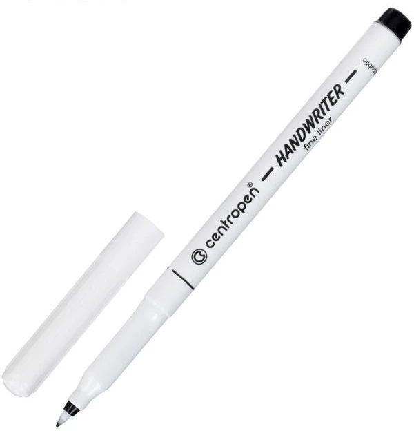 Ручка линер Centropen Handwriter 1,2мм черная