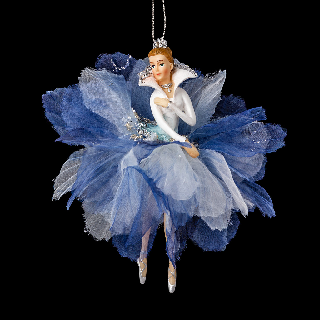 Украшение ErichKrause Decor Балерина морозный цветок 15см