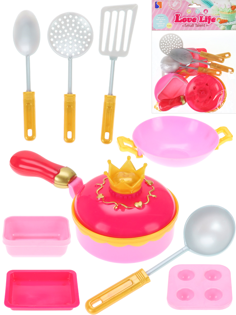 Игровой набор посуды 10 предметов