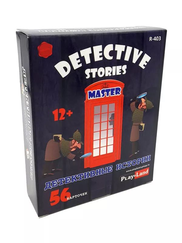 Игра настольная "Детективные истории: Мастер" 12+