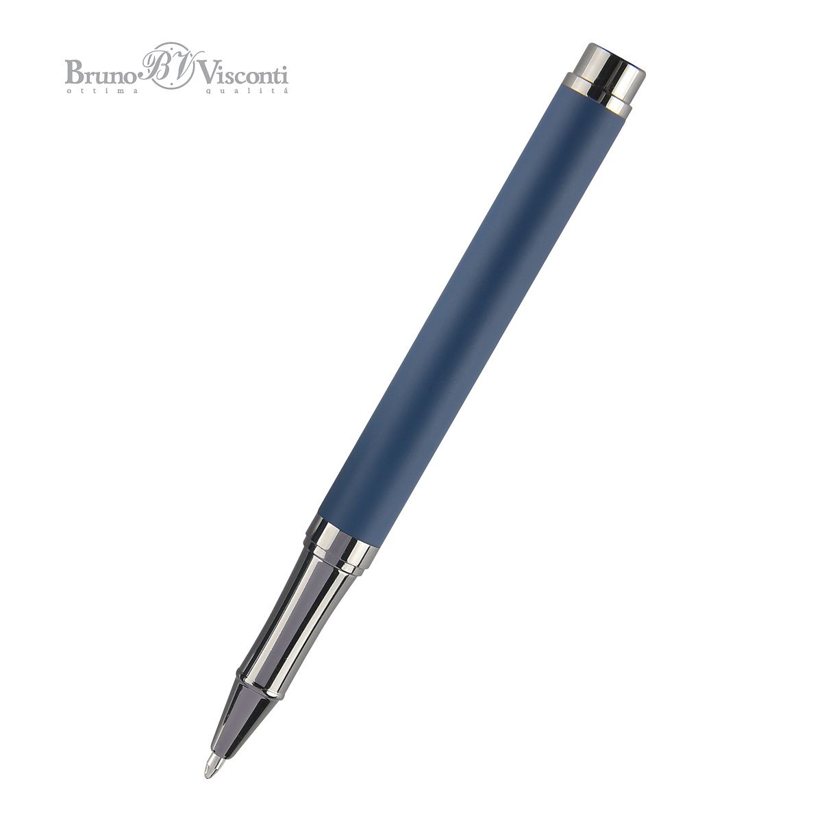Ручка в футляре "Venezia. Pragmatico. Синяя" шарик., 1,0мм, металл., синие чернила