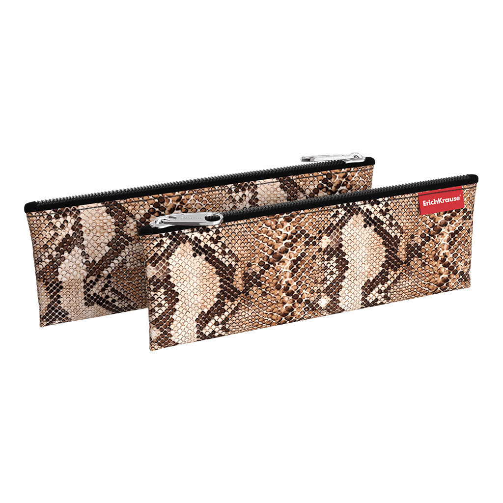 Пенал конверт ErichKrause® 220х90мм Python Print