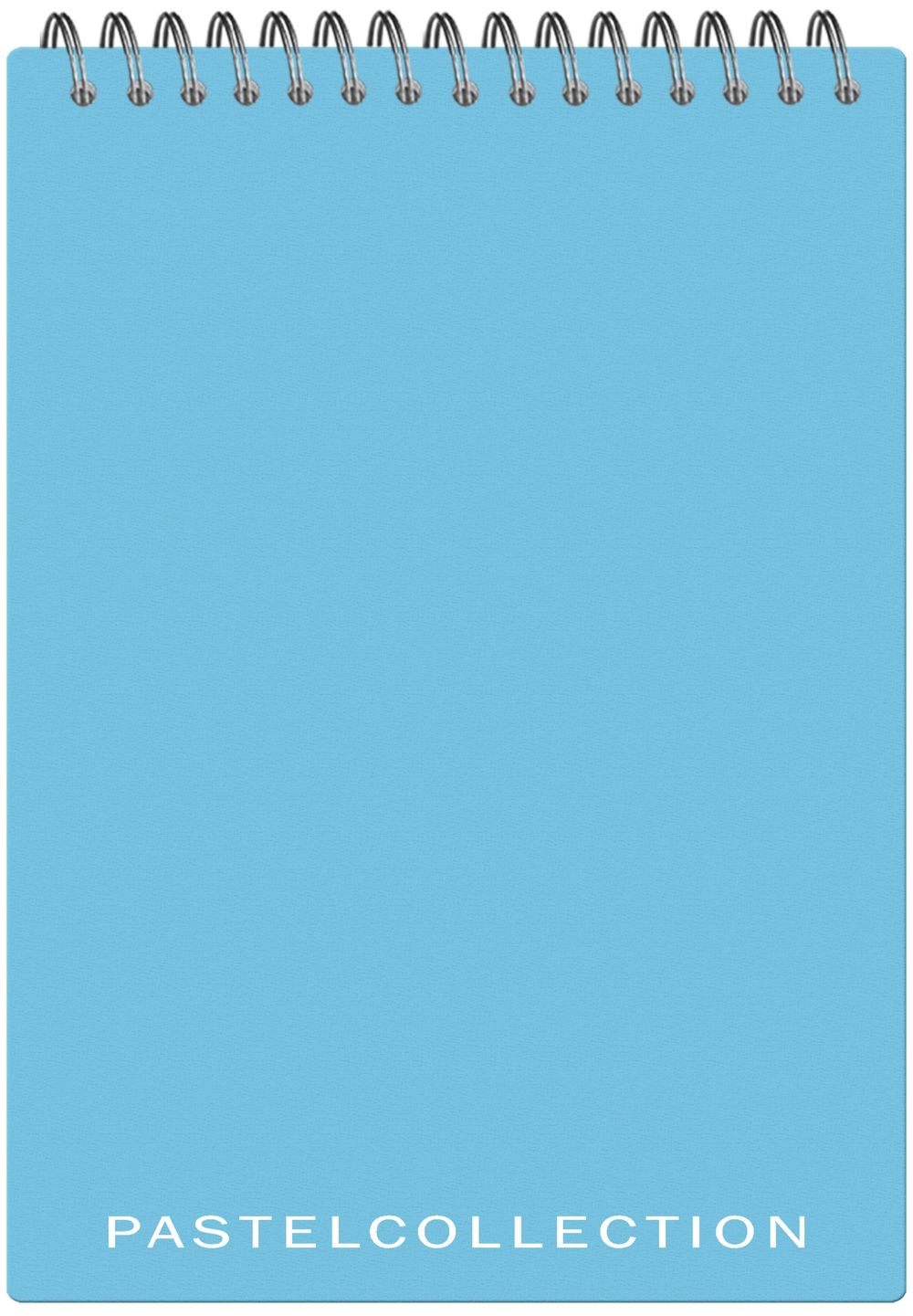 Тетрадь А5  60л кл. гребень Полином  пласт.обл. "Pastel Collection Blue"