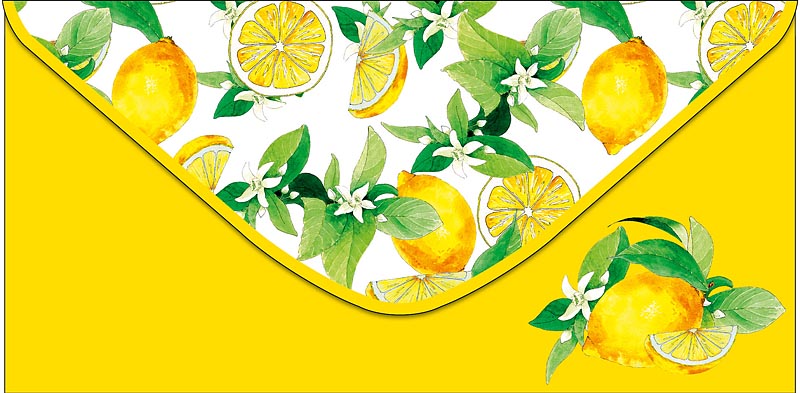 Конверт для денег "Лимоны"