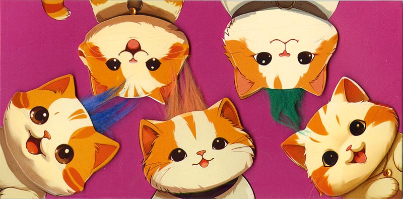 Конверт для денег "Котики" с доп элементом