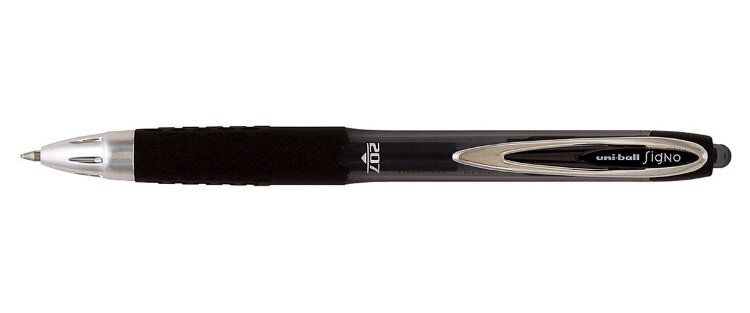 ЮНИ Гел.ручка автом. UMN-207, черный, шт.