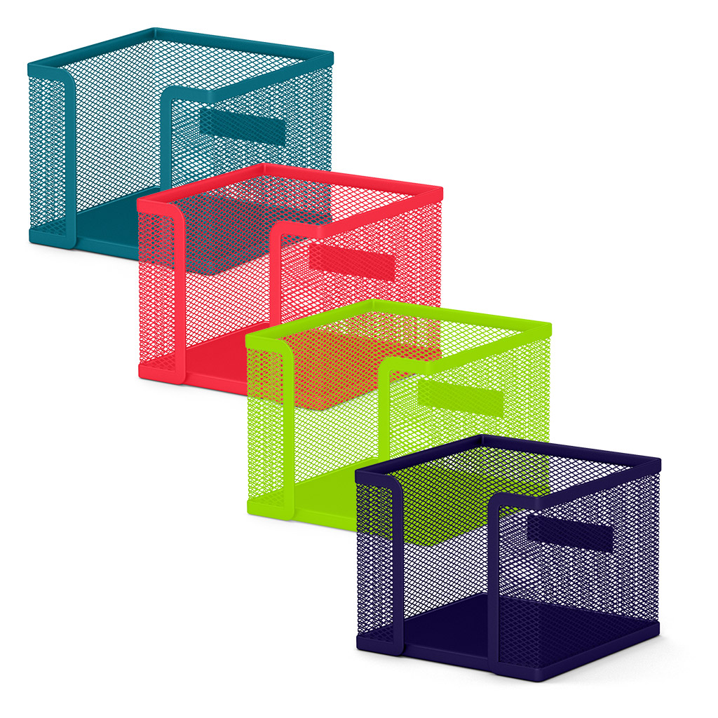 Подставка для бумажного блока прямоугольная металлическая ErichKrause Compass, Reef, ассорти