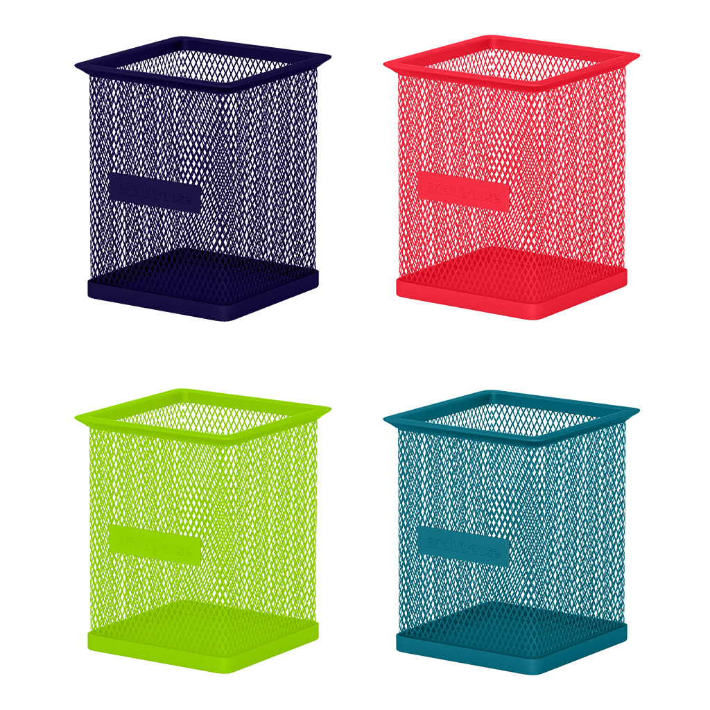 Подставка прямоугольная металлическая ErichKrause Compass, Reef, ассорти