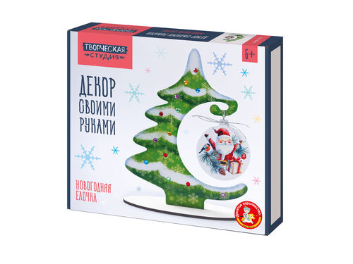 Игрушка своими руками "Новогодняя ёлочка" 5+