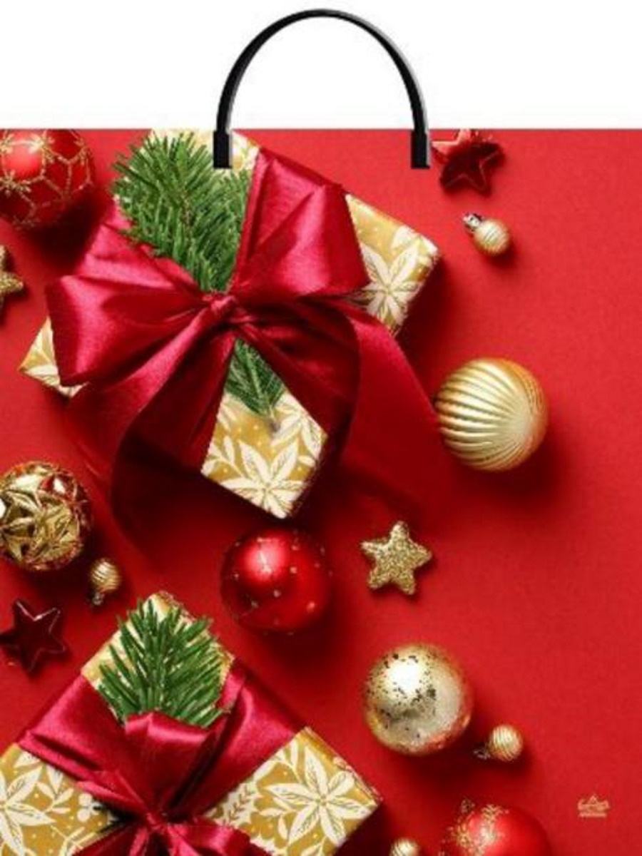 Пакет 44*40см (100мк) с пластиковой ручкой "Идеал" ПВД