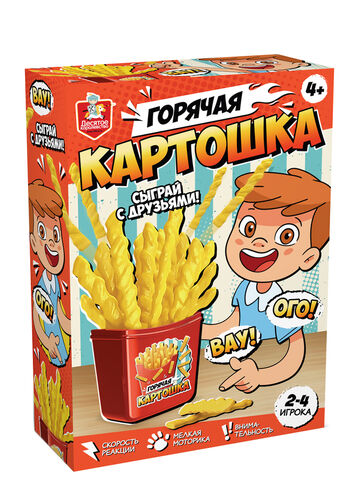 Игра настольная "Горячая картошка" 4+