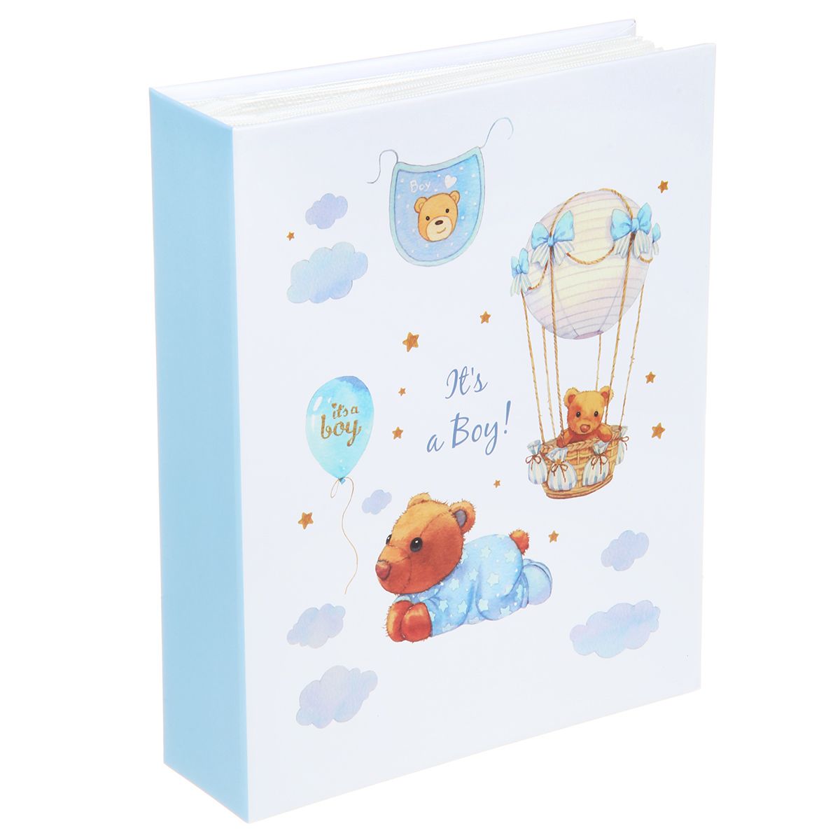 Фотоальбом 200 фото 10*15см Малыш мишутка