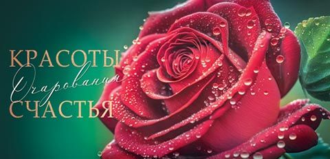 Конверт для денег "Красоты, очарования, счастья"