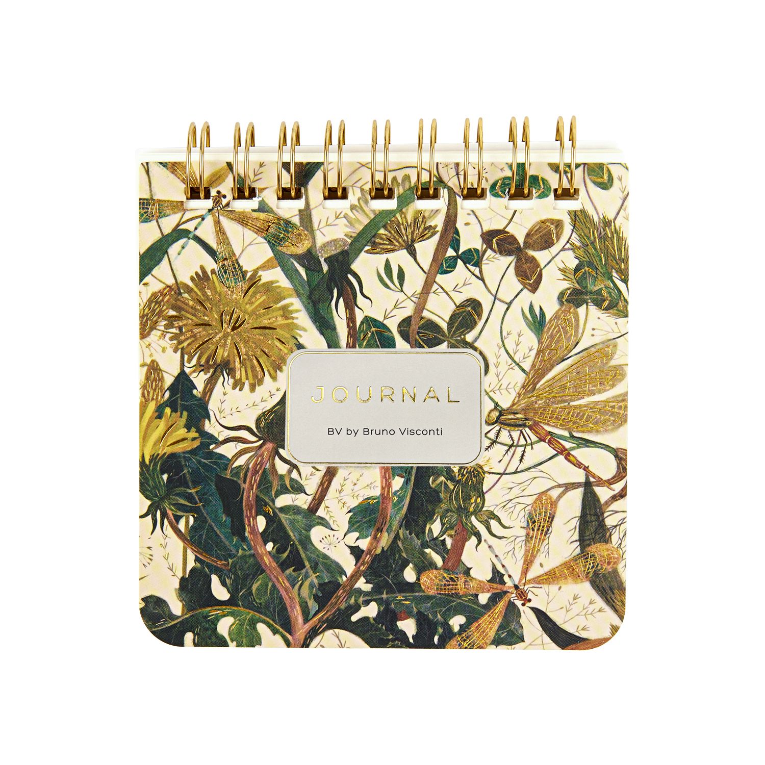 Блокнот 90*90мм гребень  60л "Pocket journal. Summer Greens" лин