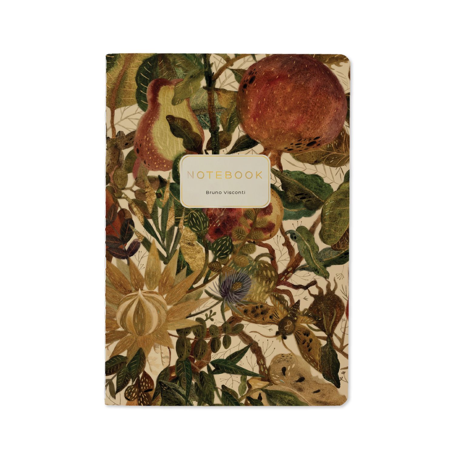 Записная книжка А5  40л. картон, мягк.пер. "Flora. Tropical flora" кл.
