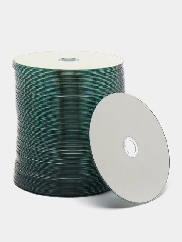 Диск CD-R Ritek 52х емкость 80 min, для печати 100шт. в спайке