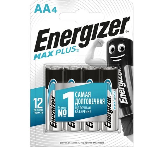 Батарейка LR-06 (АА) ENERGIZER MAX PLUS, блистер, цена 1 шт