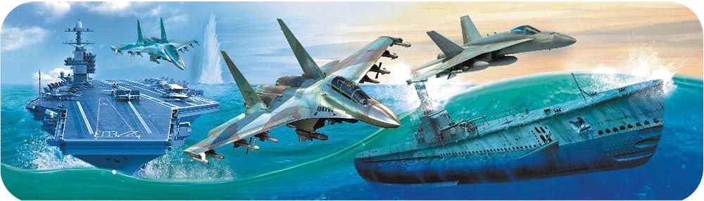 Закладка картонная 45*166мм "Военная техника" блёстки