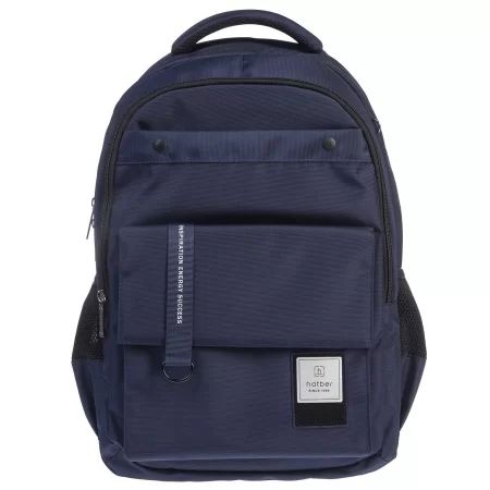Рюкзак школьный 47*32*17см Hatber "Perfect. Navy" полиэстер