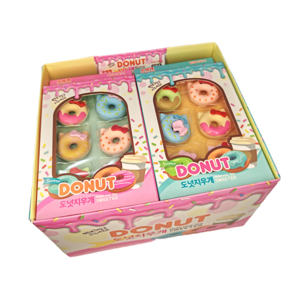 Набор ластиков  6 шт. "Donut"