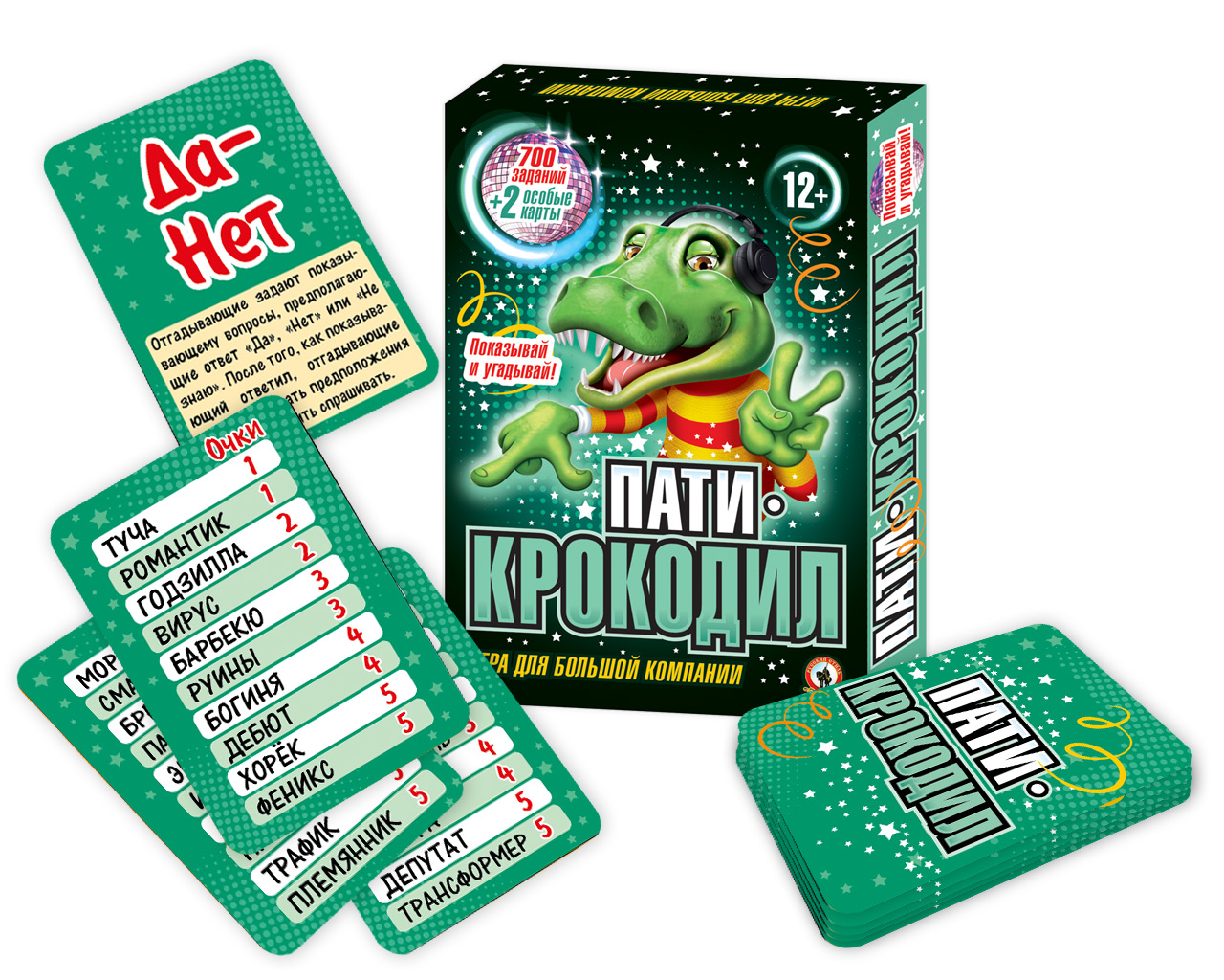 Игра настольная "Пати-Крокодил" 12+