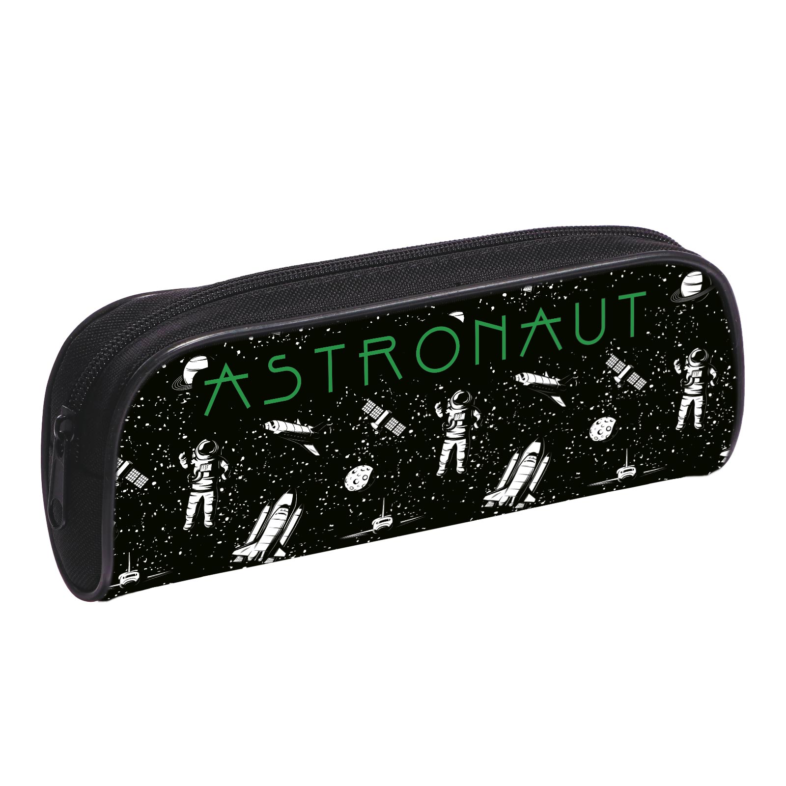 Пенал-косметичка (200*95*40) молния, ткань "Astronaut"