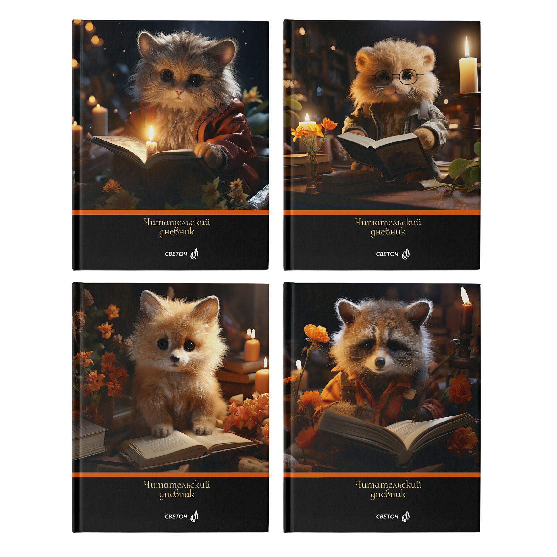 Читательский дневник А5 40л., 7БЦ "Книголюб"