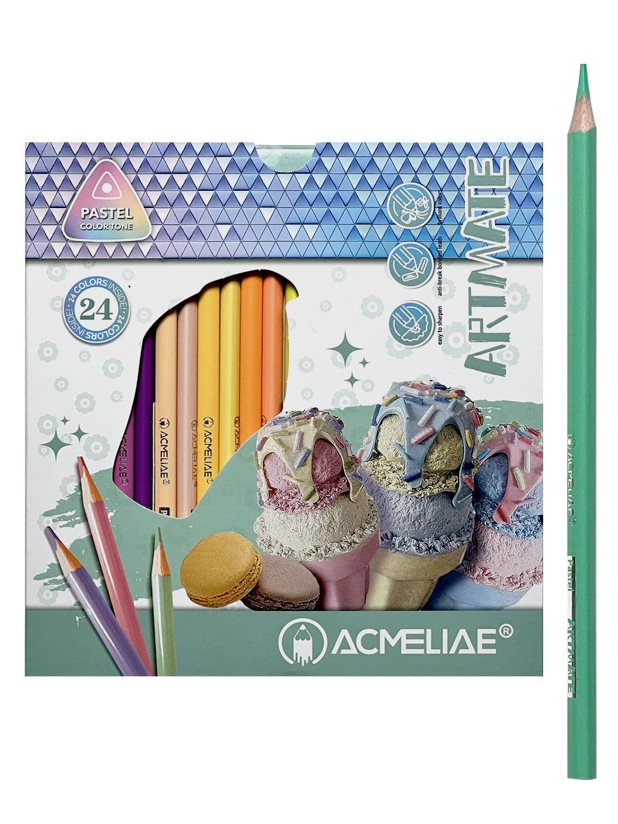 Набор пастельных карандашей 24цв. ACMELIAE Pastel Artmate