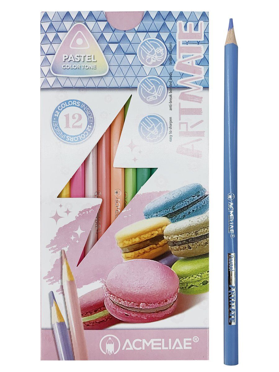 Набор пастельных карандашей 12цв. ACMELIAE Pastel Artmate