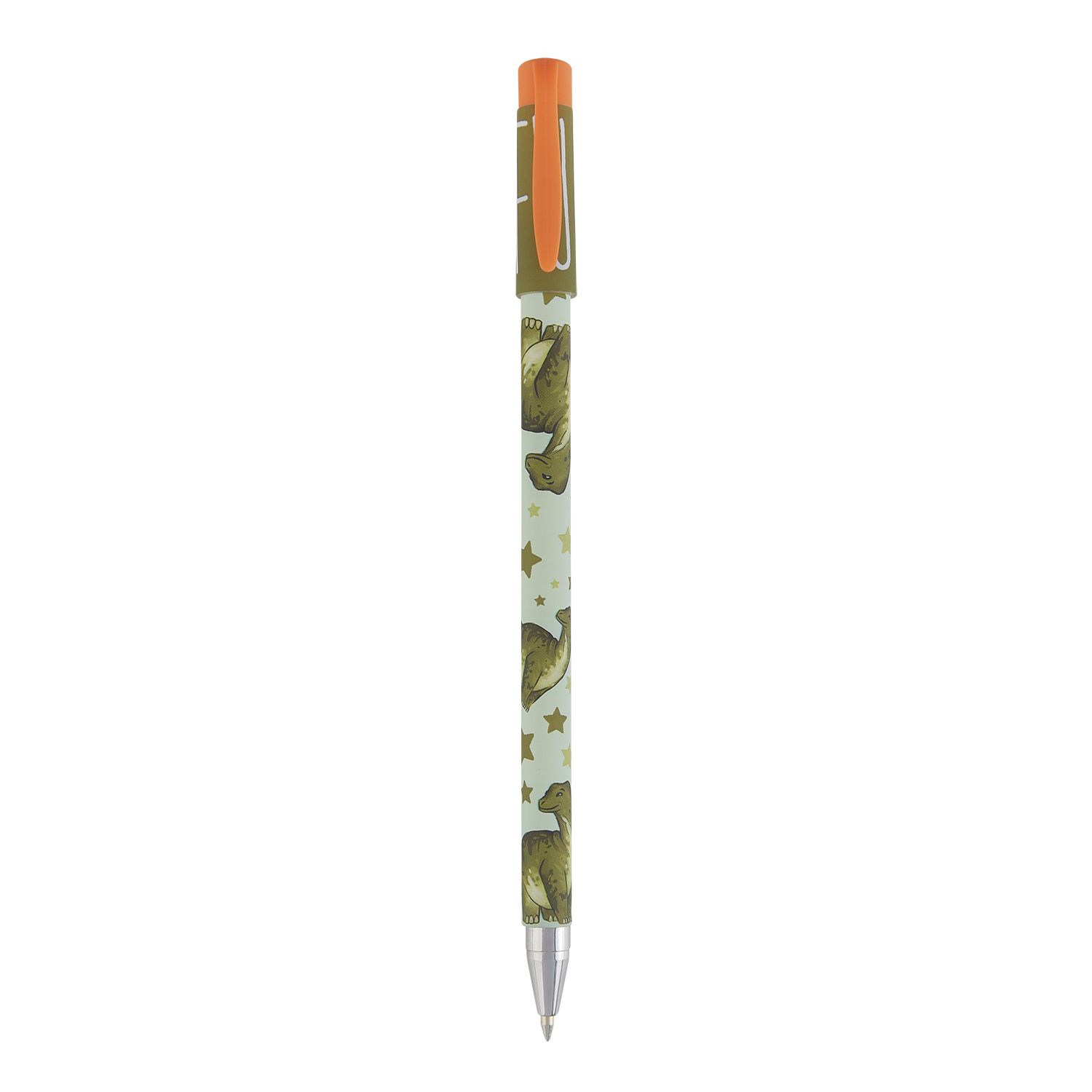 Ручка шар. BV "HappyWrite. FunColor. Динозавр" 0,5мм, синяя