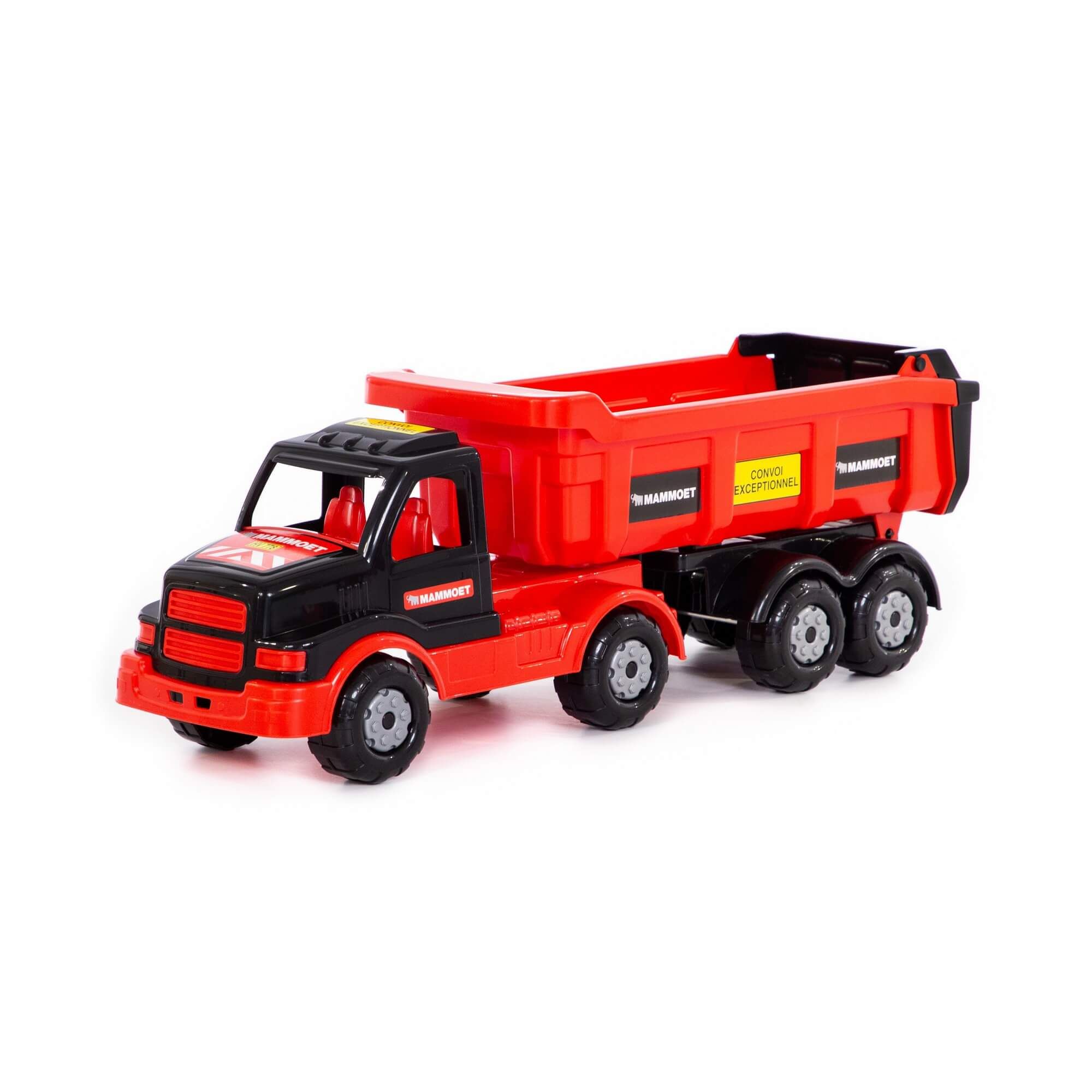 Машинка 58см "MAMMOET" автомобиль-самосвал с полуприцепом